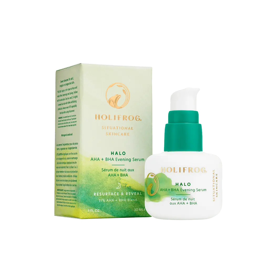 Сироватка з кислотами HoliFrog Halo AHA+BHA Evening Serum 30 мл - фото 2