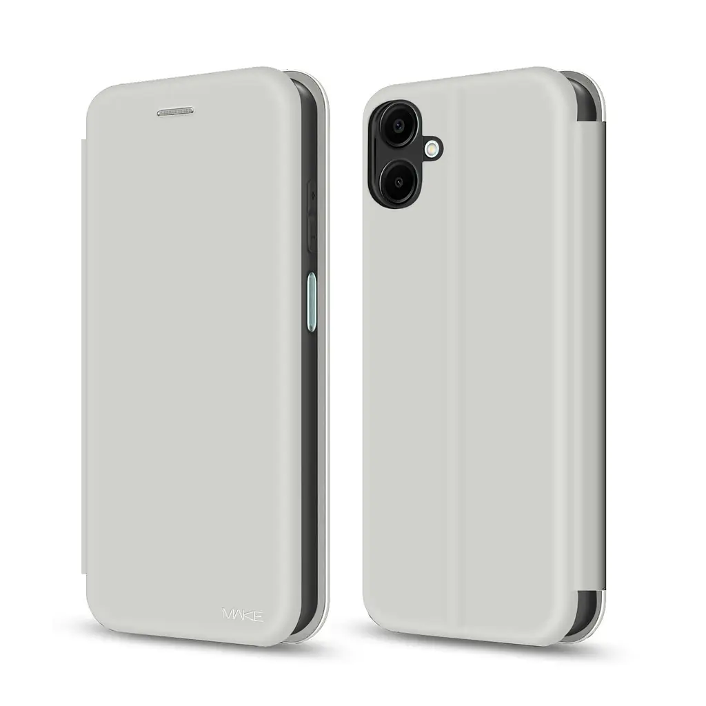 Чохол-книжка MAKE Samsung A06 Flip Silver