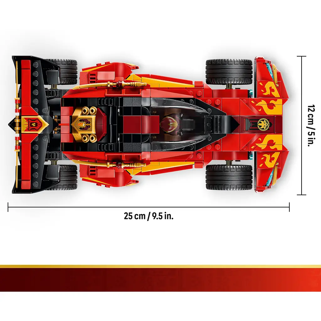 Конструктор LEGO Ninjago Переслідувач ніндзя X-1 - 15-та річниця (71867) - фото 6