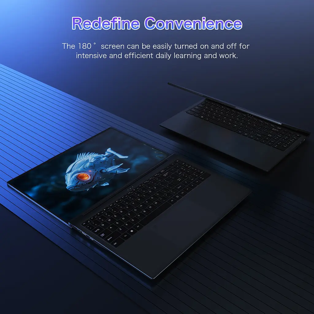 Ноутбук Auusda 5 7430U,16 inci,43GHz,32 GB DDR4,1TB,Radeon RX Vega 7,Bluetooth 5.3,65W,Windows 11 - фото 6