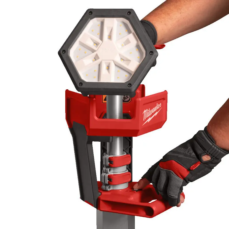 Щогла освітлення акумуляторна Milwaukee M18SAL2-0 2800Лм каркас - фото 3