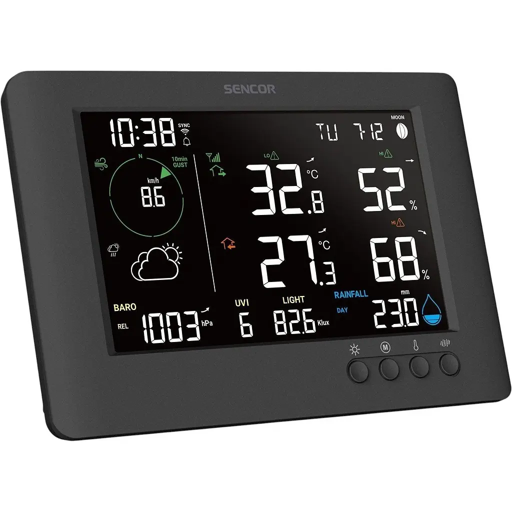 Умная метеостанция Sencor SWS 10500 WIFI [150864] - фото 7