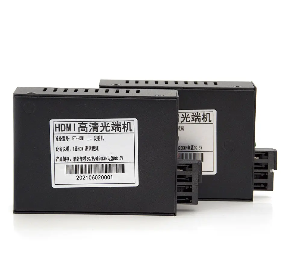 Активний подовжувач HDMI сигналу по оптоволоконному кабелю Voltronic Fiber Extender 20 км - фото 4