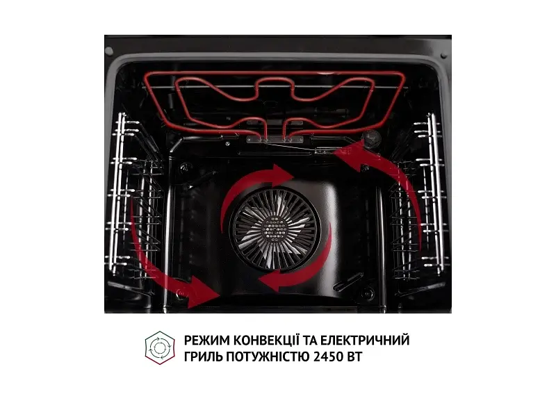 Духовка електрична Perfelli DIAMOND 6D8L INOX - фото 8