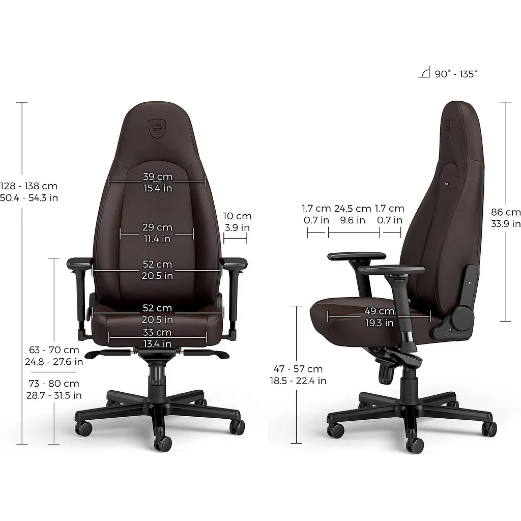 Геймерське крісло Noblechairs ICON Java Edition (NBL-ICN-PU-JED) [165689] - фото 10