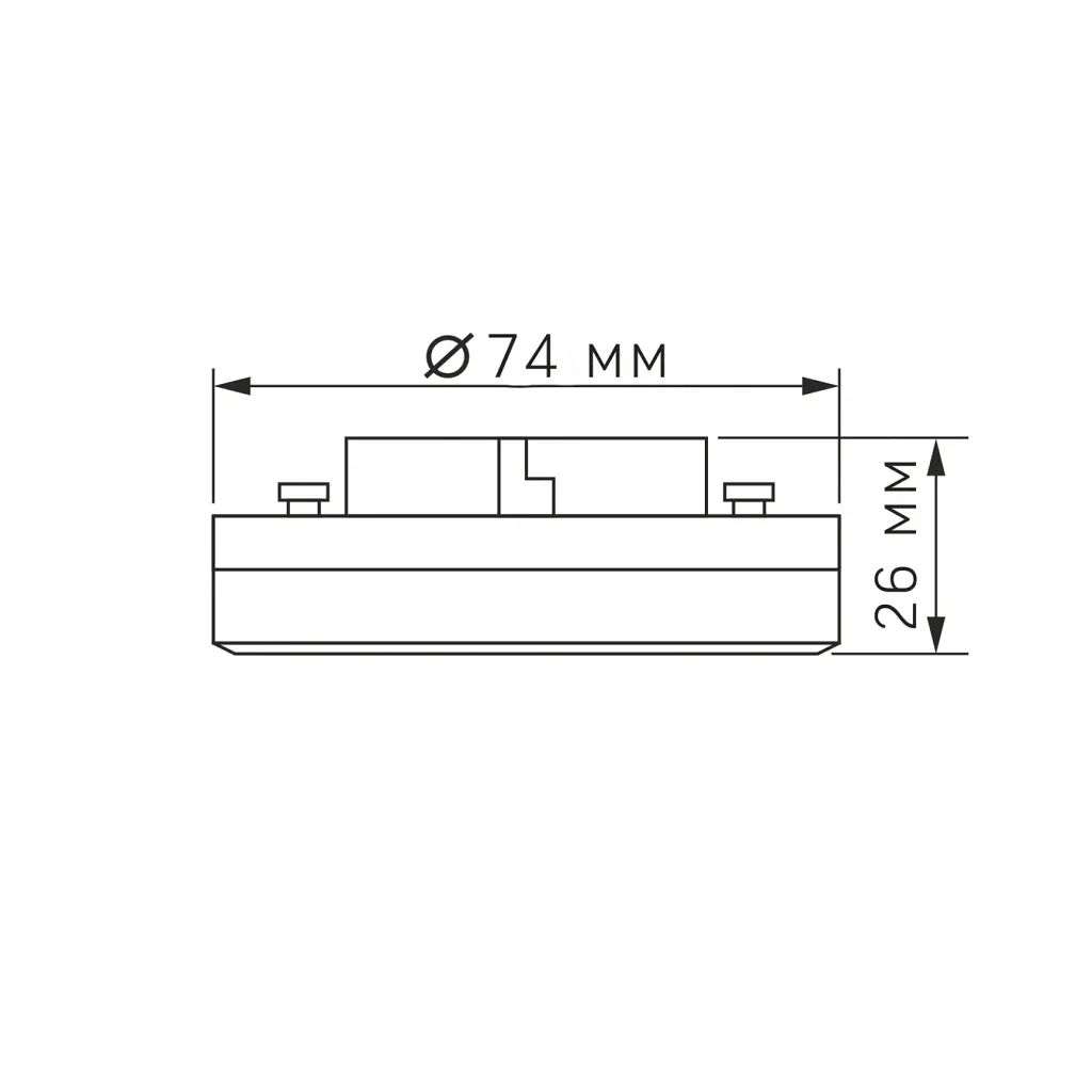 Лампочка Videx LED GX53 8W 3000K 220V (VL-GX53-08533) - фото 5
