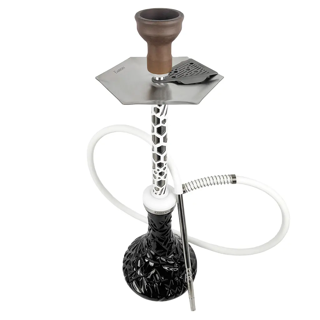 Кальян Embery MONO-H 4.0 Silver-Snow Crystal Black - фото 3