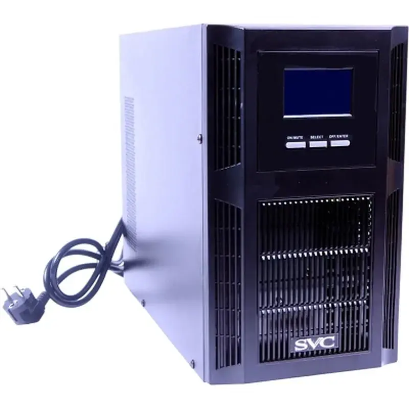 Пристрій безперебійного живлення SVC PT-3KSB-LCD 3000VА (PT-3KSB-LCD) - фото 2