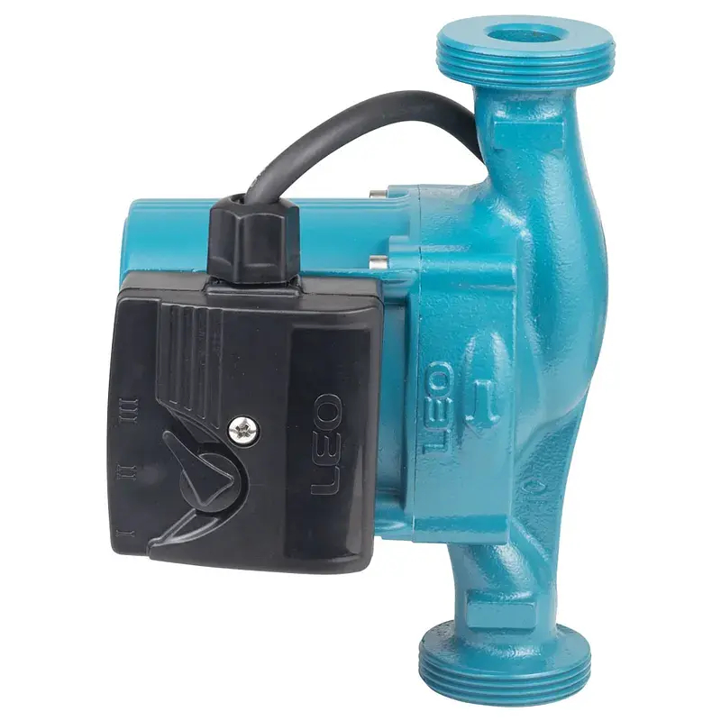 Насос циркуляційний 74Вт Hmax 4м Qmax 55л/хв Ø1½" 180мм+гайки Ø1" LEO 3.0 LRP25-40/180 (774412) - фото 3