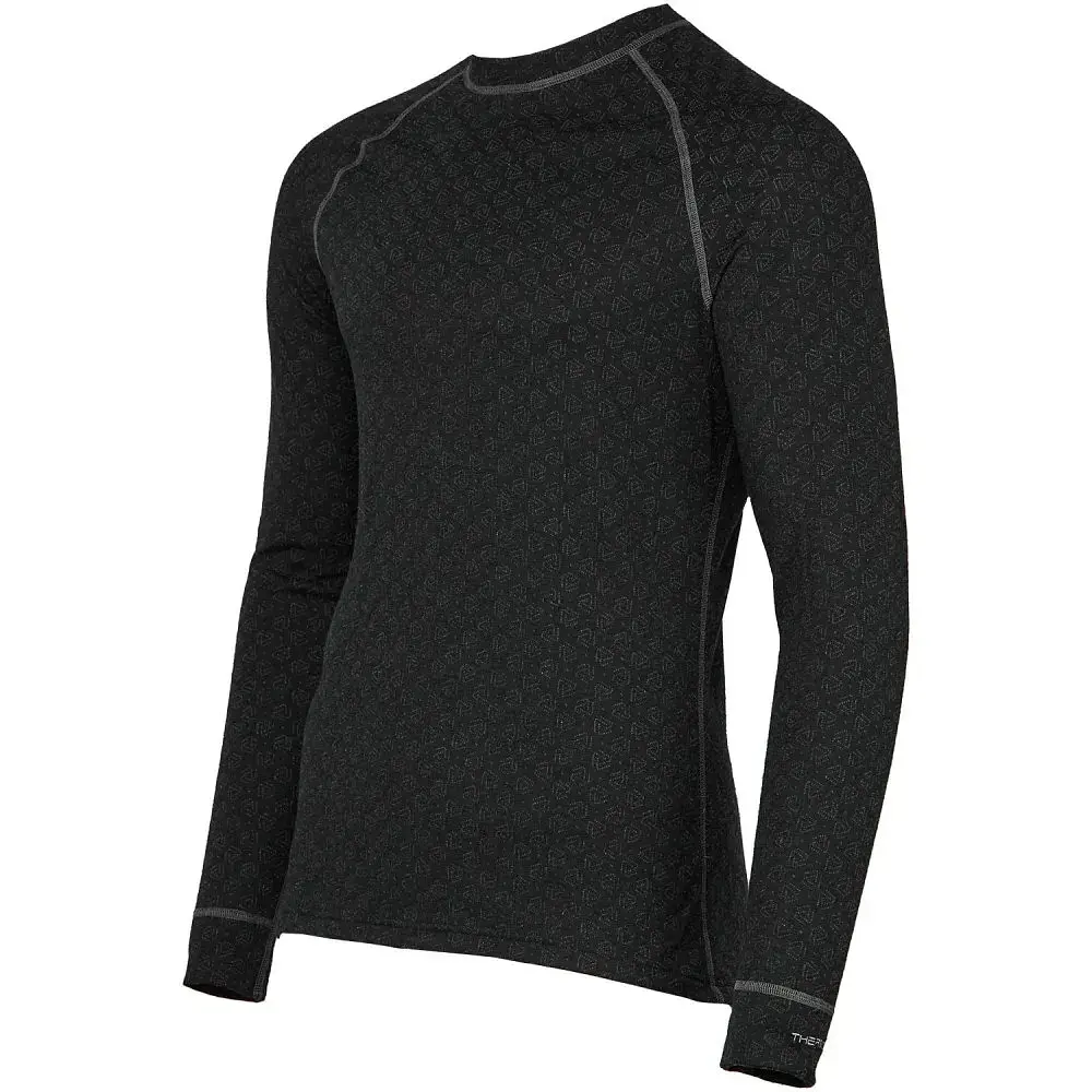 Термосвитер Thermowave Merino Xtreme Long-Sleeve XL Черный - фото 2