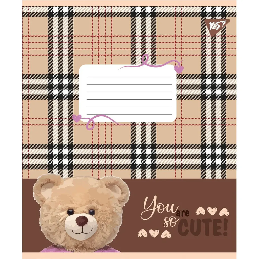 Набор тетрадей Yes You are cute A5 в клетку 12 листов 25 шт. (767891) - фото 2