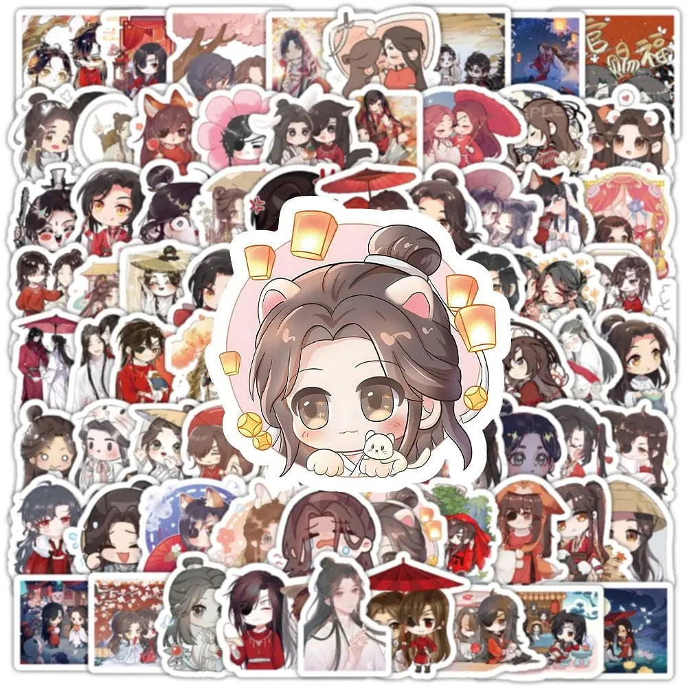 Стикерпак GeekLand Heaven Officials' Blessing 100 штук - фото 6