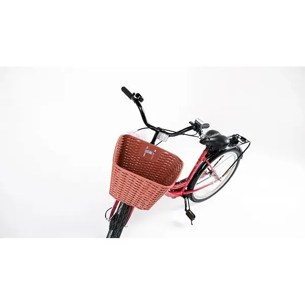 Електровелосипед Azimut Aquamarine 26 дюймів 500W 13Ah червоний - фото 2