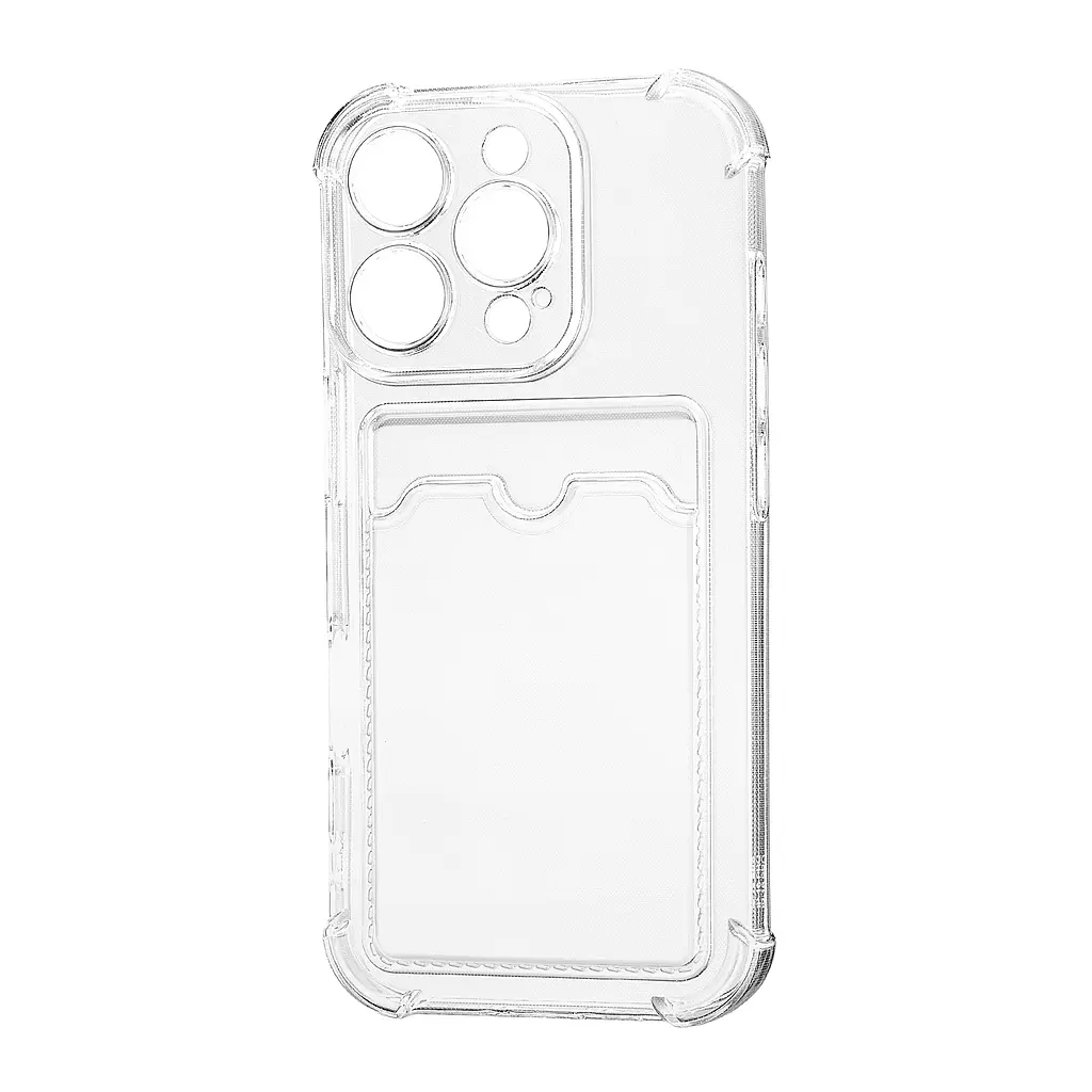 Чохол Clear Pocket Case Protected Camera iPhone 16 Pro Прозорий