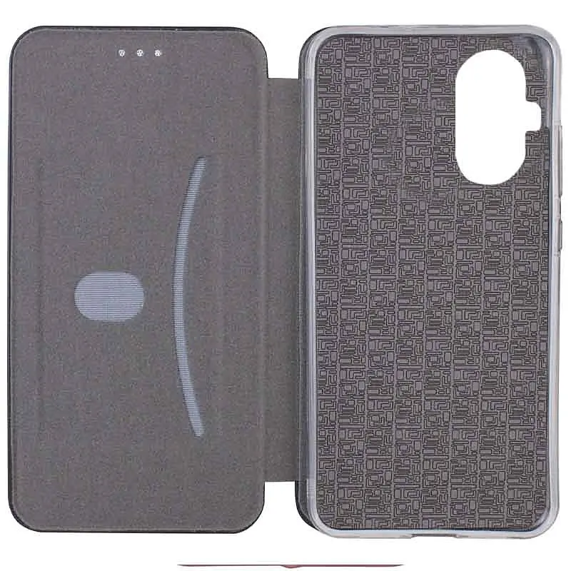 Шкіряний чохол-книжка Classy для Realme C55 Темно-синій - фото 2