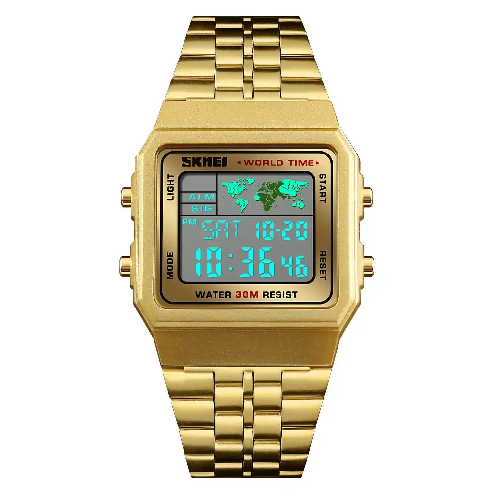 Наручний годинник Skmei 1338 Gold, 1338GD (15944) - фото 2