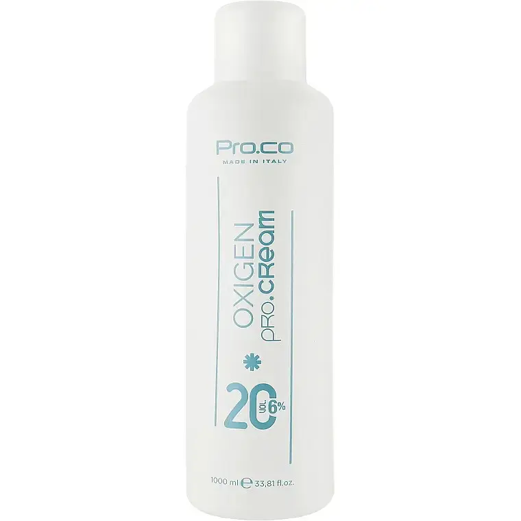 Окисник кремоподібний Pro.Co Pro.Color Oxigen 20 volume 1000 мл (6%)
