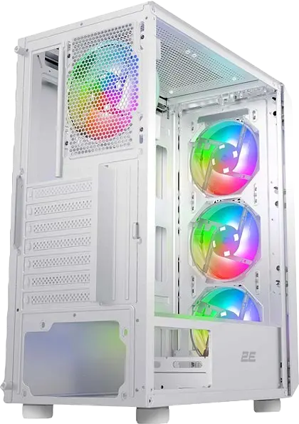Корпус 2E Gaming Hexagon G338 White (2E-G338W) - фото 4