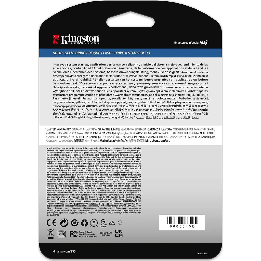 Накопичувач SSD Kingston Sata 2.5 1.92TB 2.5" SATA DC600M (SEDC600M/1920G) - фото 4