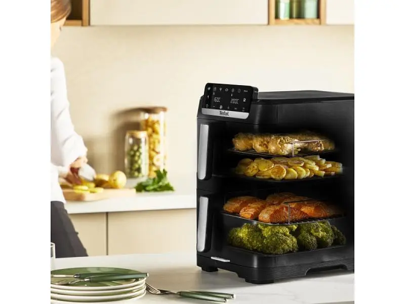 Мультипіч (аерофритюрниця) Tefal EY7568E0 - фото 2