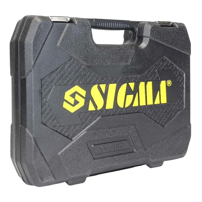Набір інструментів Sigma насадок торцевих та с1/4" 1/2" 114 шт CrV (6003781) - фото 3