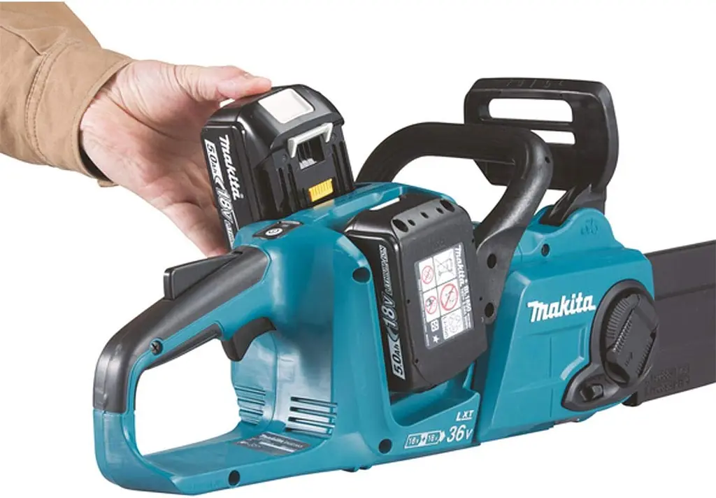 Пила ланцюгова акумуляторна Makita DUC353 BEO2 (35 см, 20 м/с, BL, LXT) - фото 8
