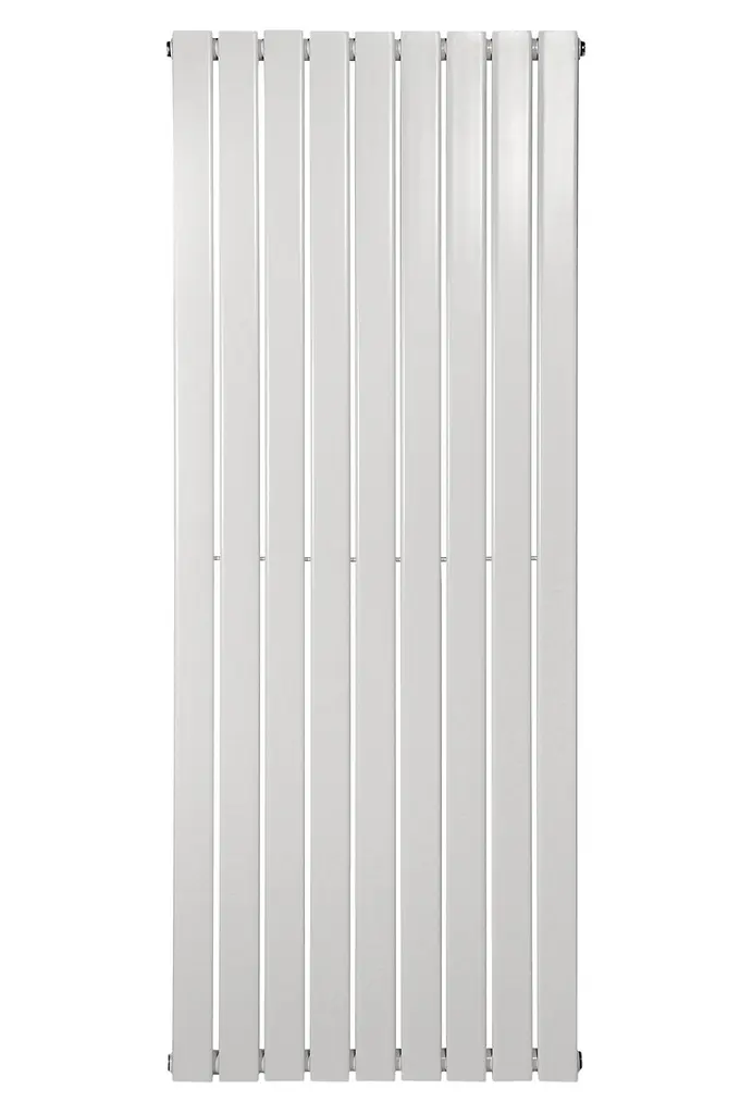 Дизайнерський вертикальний радіатор опалення Arttidesign Livorno 9/1600/612/50 білий матовий - фото 5