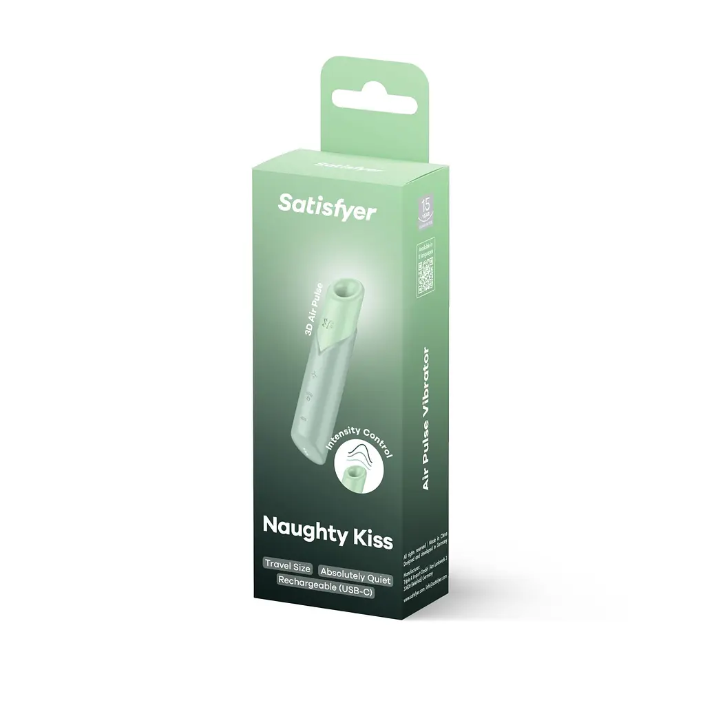Вакуумний стимулятор Satisfyer Naughty Kiss, магнітна технологія 3D Air Pulse Satisfyer IG078557; SX2162 100854 - фото 3