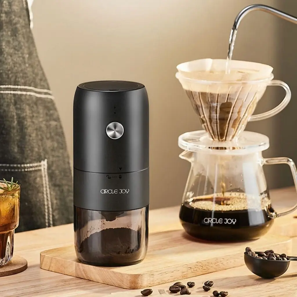 Кавомолка Circle Joy Electric Coffee Grinder Black (CJ-DMDJ05) [173414] - фото 9