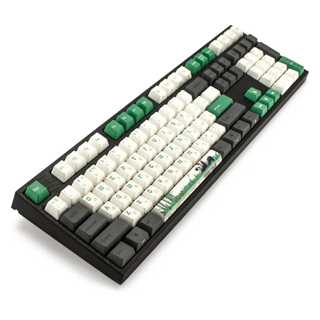 Клавіатура Varmilo APT108 Panda R2 C-TK Red Wireless White Led UA (A93A029D4A5A17A007) - фото 2