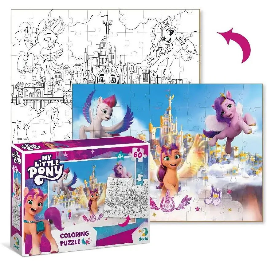 Пазл DoDo 2 в 1 My Little Pony, 60 елементів (200135) - фото 2