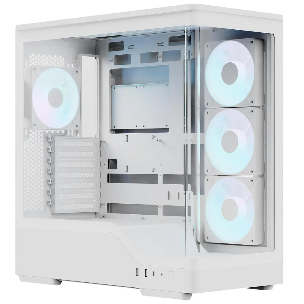 Корпус AeroCool P500A-WT-v1 Білий (ACCM-PN08143.21)