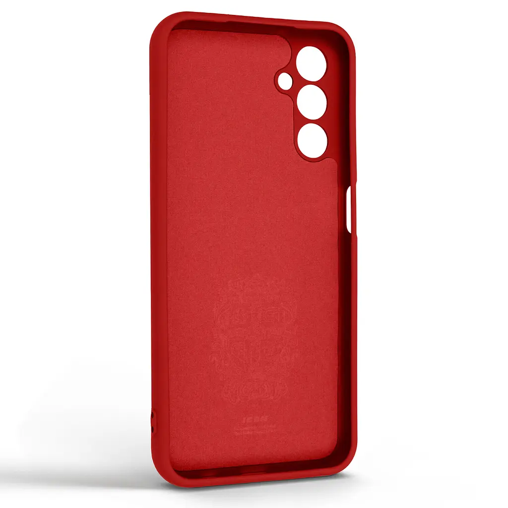 Силиконовый чехол для Samsung Galaxy A24 4G (A245), Icon Ring, красный, панель-накладка, с кольцом-подставкой на 360°, противоударный, возможность использования магнитных держателей, ArmorStandart (ARM68763) - фото 2