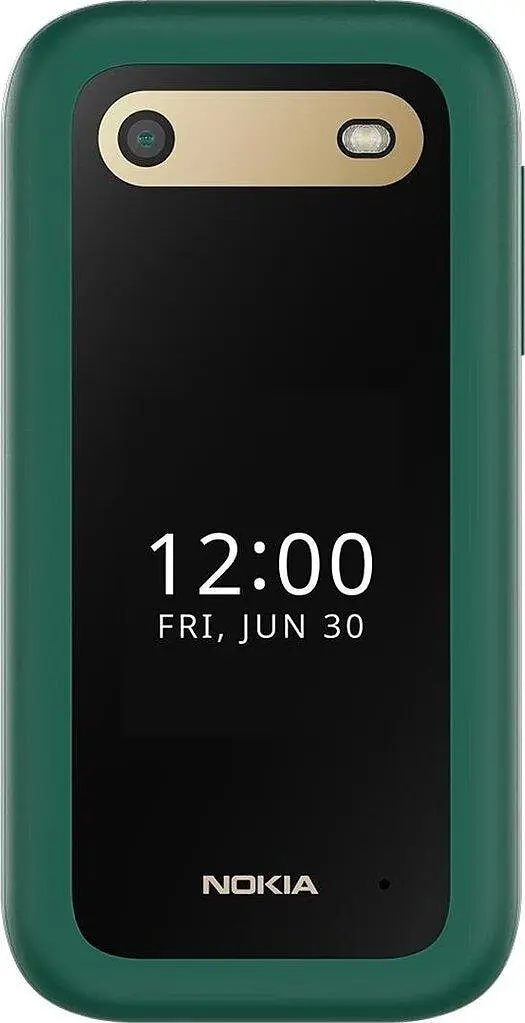 Кнопочный телефон Nokia 2660 Flip Green (UA) - фото 3