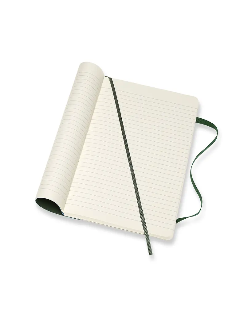 Записник Moleskine Classic середній, Лінійка Миртовий Зелений М'який (QP616K15) - фото 4