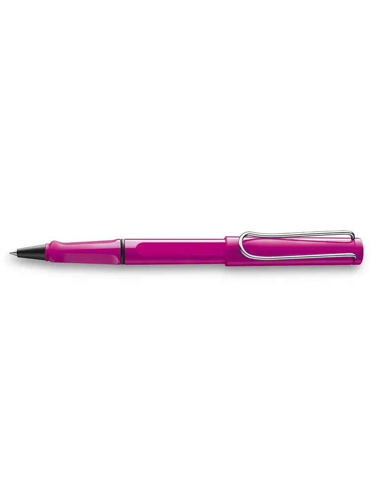 Ручка-ролер Lamy Safari Рожева, Стрижень M63 1,0 мм Синій (4029824)