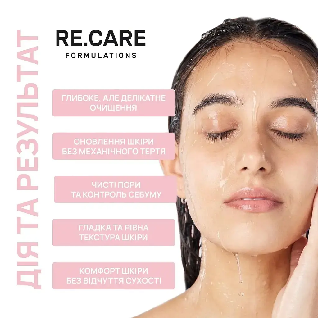 Ензимна пудра для вмивання Enzyme Cleansing Powder RE.CARE 30 г - фото 4