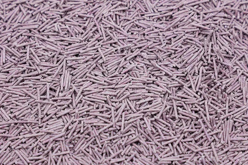 Біорозкладний наповнювач для котячих туалетів UniQ PETS Cat Litter Tofu Lavender 2.5 кг - фото 4