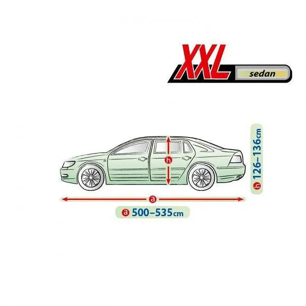 Автомобільний тент для Седана Kegel-Blazusiak XXL 535x148 см Mobile Garage (5-4317-241-2092) - фото 3