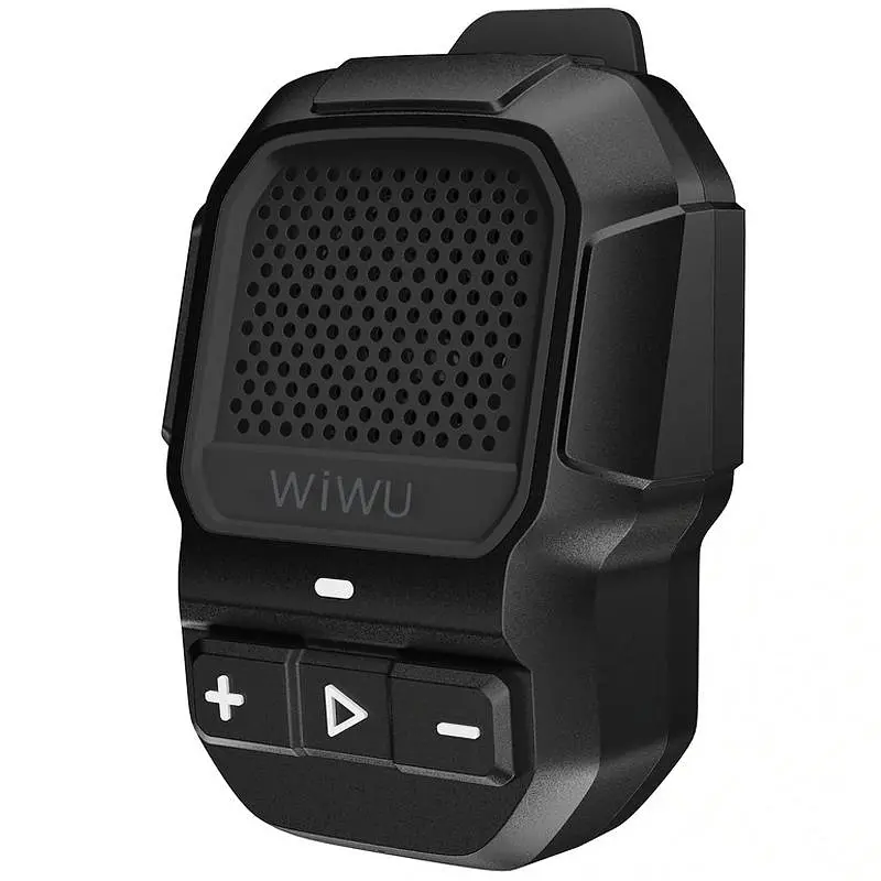 Bluetooth Колонка SPK-001 Buddy Fun with Magnetic Clip Black Wiwu teh0029770 - фото 2