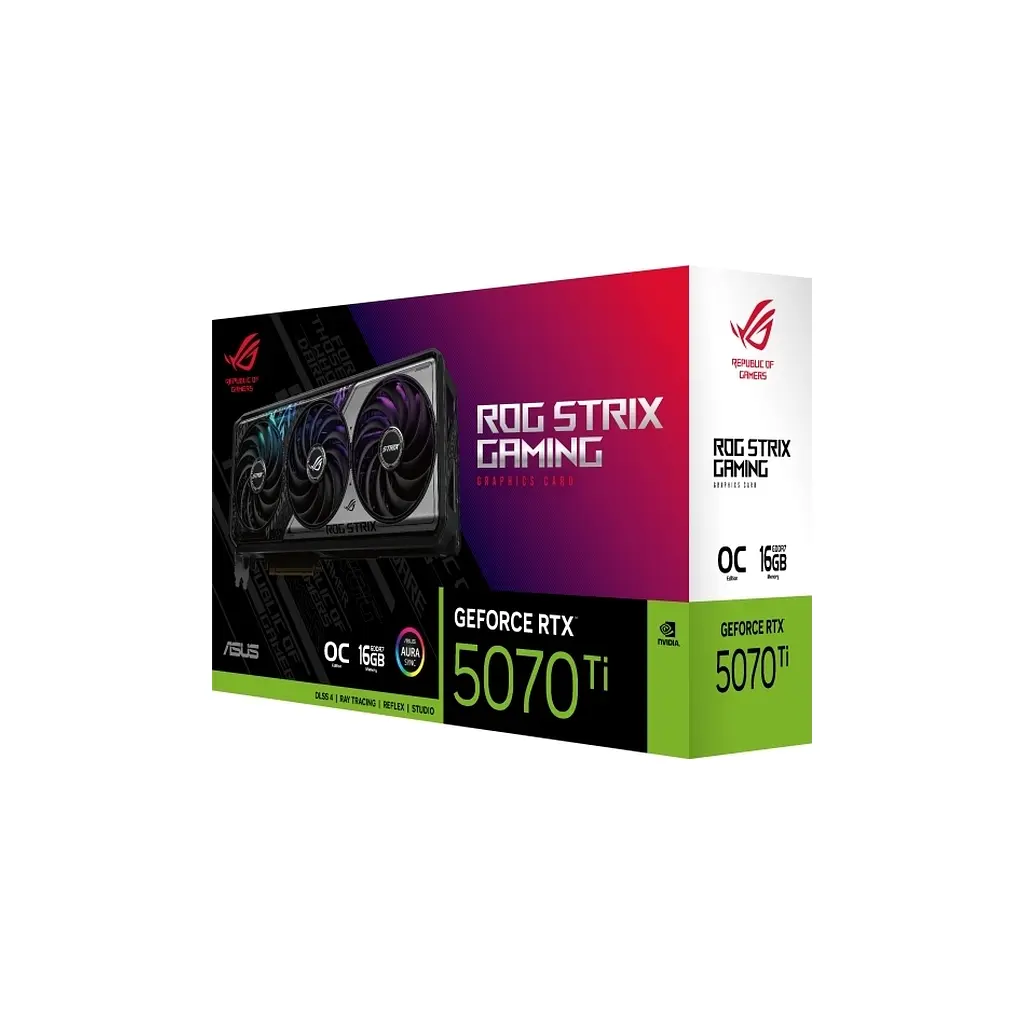 Відеокарта ASUS GeForce RTX5070 Ti 16GB ROG STRIX OC GAMING (ROG-STRIX-RTX5070TI-O16G-GAMING) - фото 12