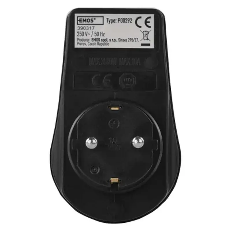 Розетка EMOS 16A 250V IP44 одинарна (P00292) - фото 4