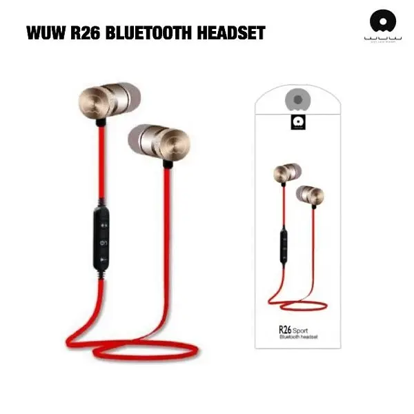 Навушники WUW бездротова гарнітура R26 Bluetooth стерео - фото 9