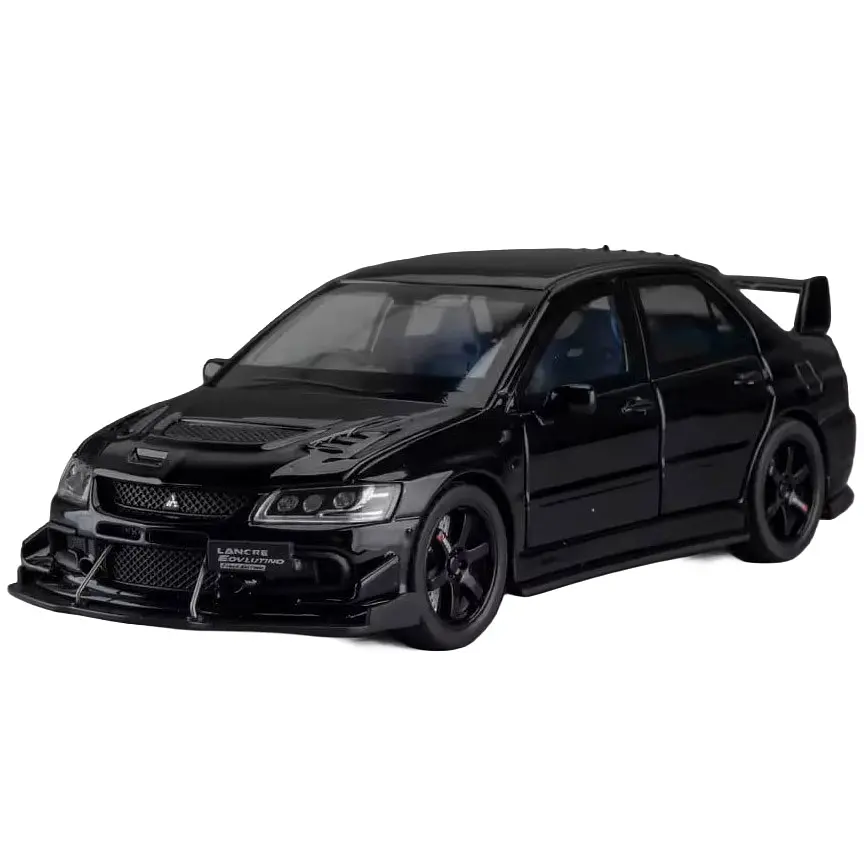Колекційна металева модель автомобіля АвтоЕксперт Mitsubishi Lancer Evolution IX з інерцією, світлом та звуком 1:32