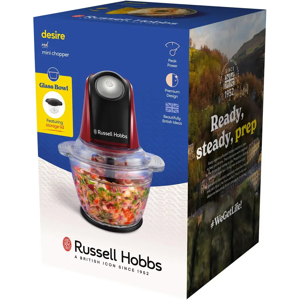 Подрібнювач Russell Hobbs Desire Red (27130-56) - фото 3
