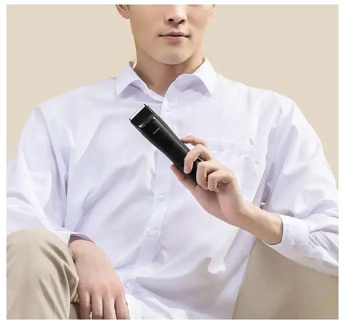 Машинка для стриження волосся Xiaomi ShowSee C4 Electric Hair Clipper чорна - фото 9