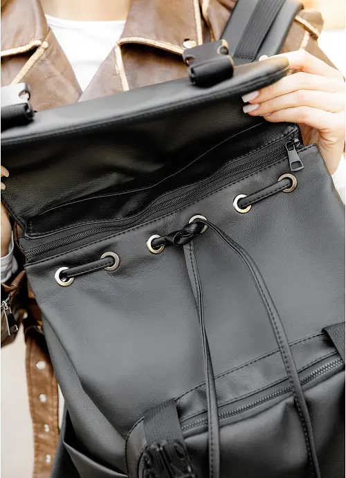 Жіночий Рюкзак RollTop Sambag 46х28х13 см sum0027267 - фото 4