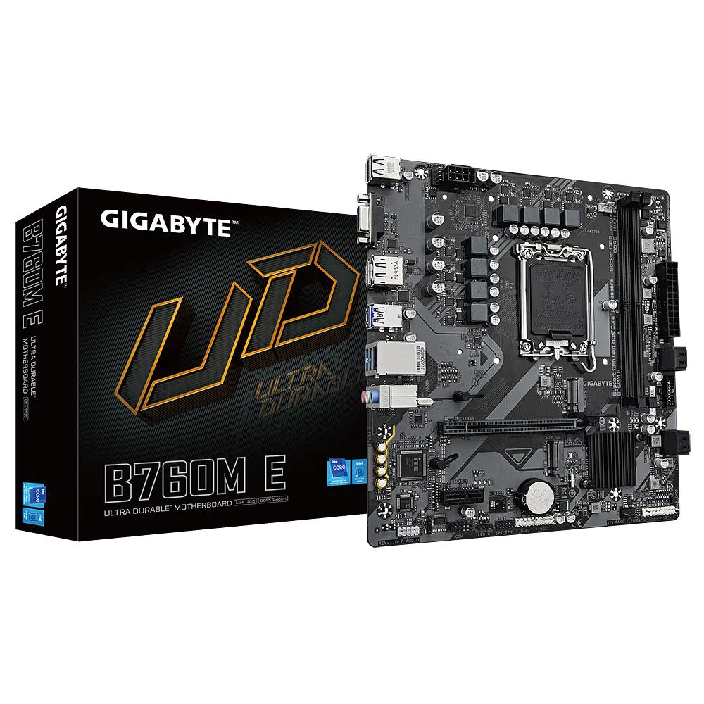 Материнська плата Gigabyte B760M E Socket 1700 - фото 4