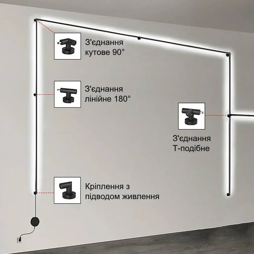 З`єднання гнучке KLOODI CUBELINE CON UNI - фото 2