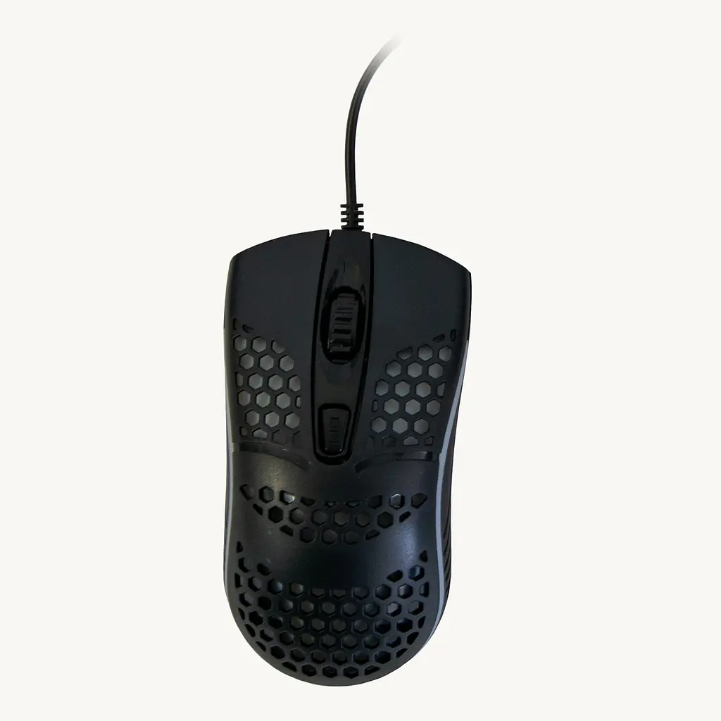 Мишка ігрова провідна чорна геймерська миша з підсвічуванням Optical Mouse LED KW-10 - фото 5
